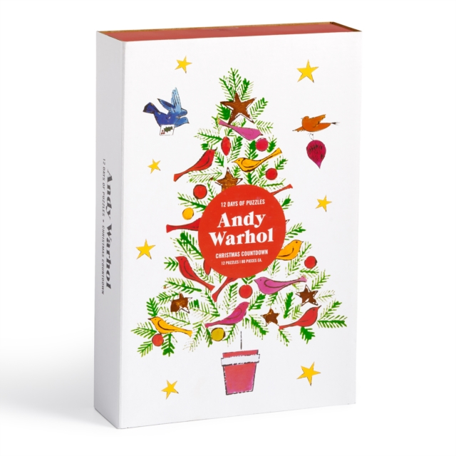 Andy Warhol 12 Days of Puzzles Christmas Countdown, Jigsaw Book