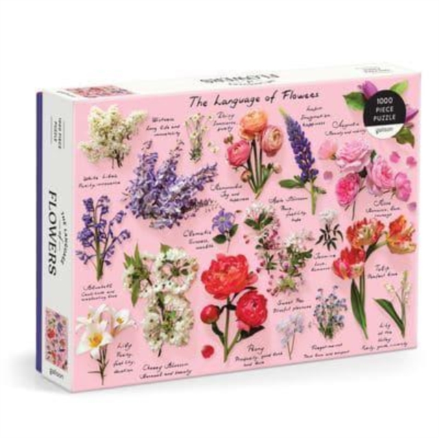 Language of Flowers 1000 Piece Puzzle, Jigsaw Book