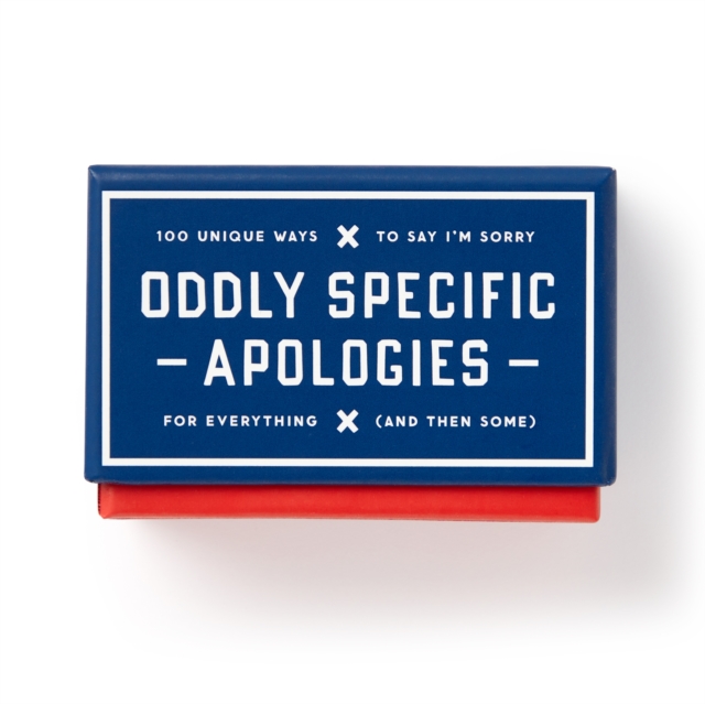 Oddly Specific Apologies, Cards Book