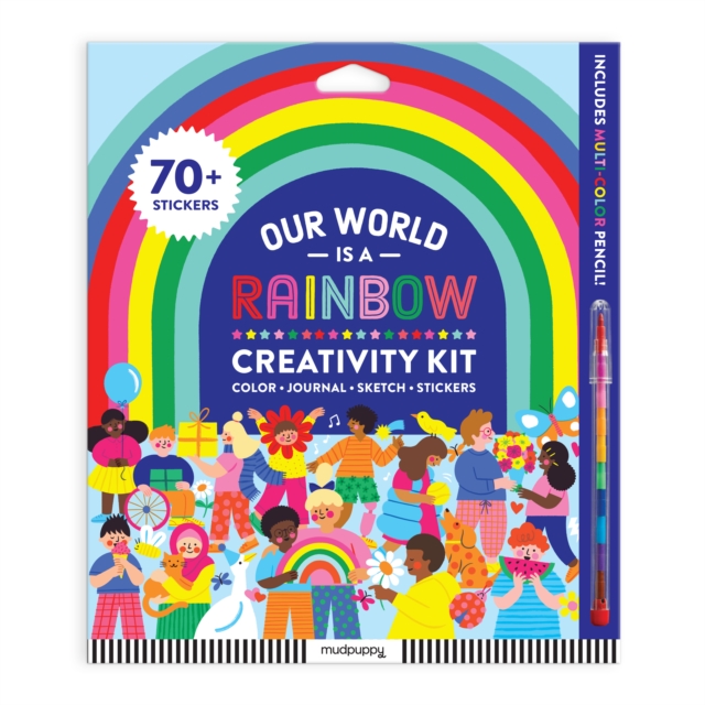 Our World is a Rainbow Creativity Kit, Kit Book