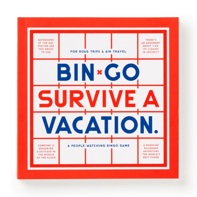 Bin-Go Survive a Vacation Bingo Book, Game Book
