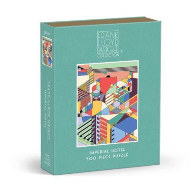 Frank Lloyd Wright Imperial Hotel 500 Piece Book Puzzle, Jigsaw Book
