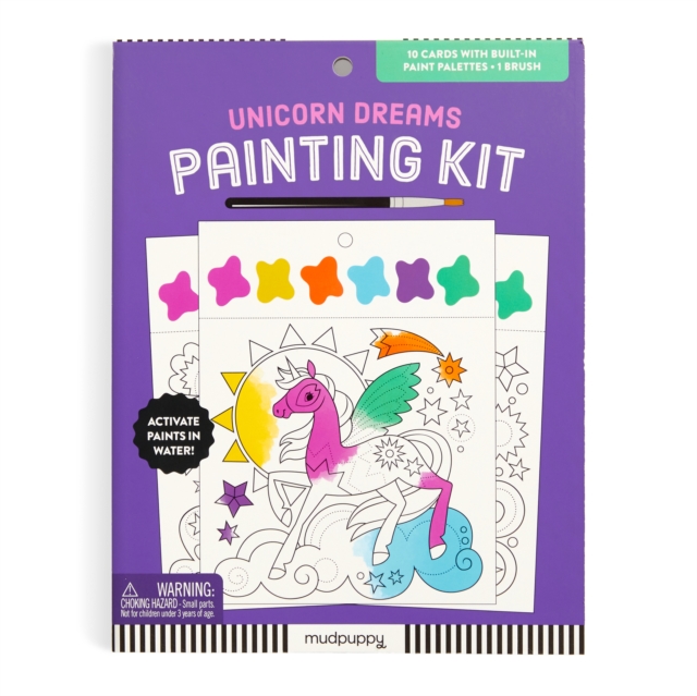 Unicorn Dreams Painting Kit, Kit Book