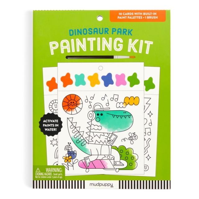 Dinosaur Park Painting Kit, Kit Book