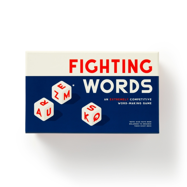 Fighting Words Dice Game, Game Book