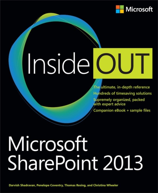 Microsoft SharePoint 2013 Inside Out, EPUB eBook