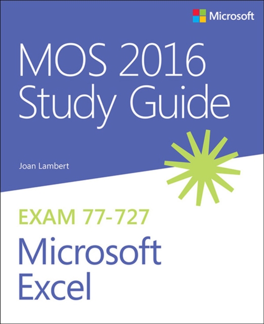 MOS 2016 Study Guide for Microsoft Excel, EPUB eBook