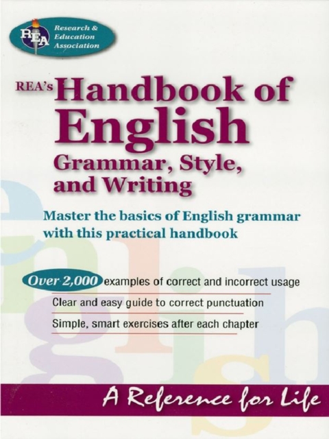 REA's Handbook of English Grammar, Style, and Writing, EPUB eBook