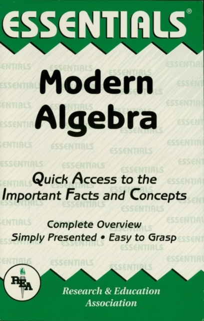 Modern Algebra Essentials, EPUB eBook