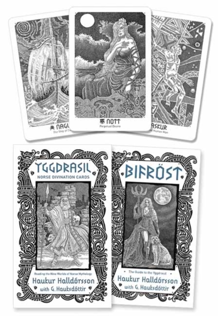 Yggdrasil : Norse Divination Cards, Kit Book