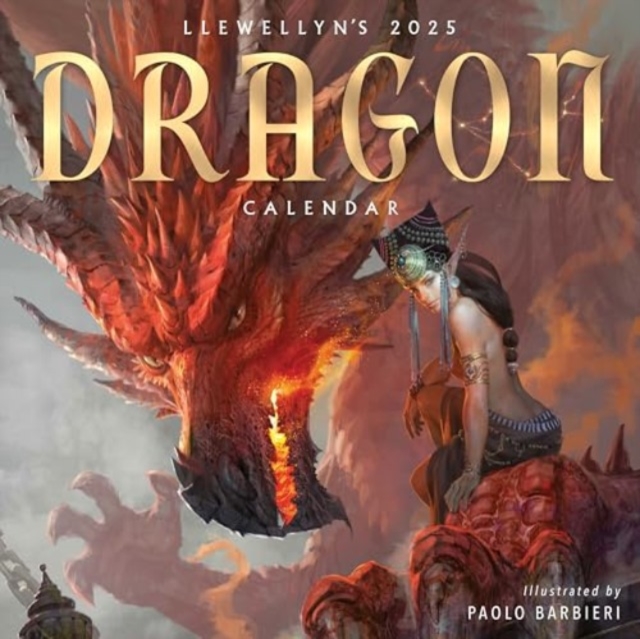Llewellyn's 2025 Dragon Calendar, Calendar Book