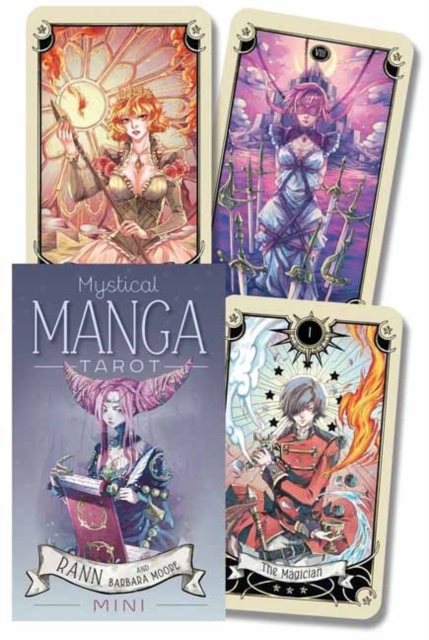 Mystical Manga Tarot Mini Deck, Cards Book