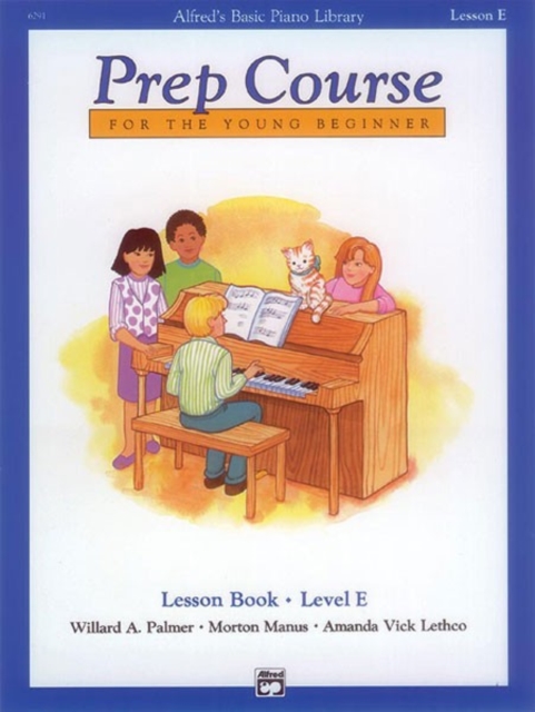 Alfred's Basic Piano Library Prep Course Lesson E, Book Book