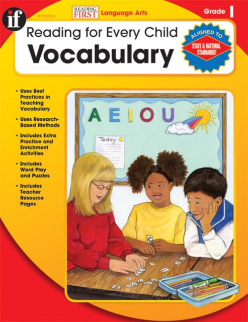 Vocabulary, Grade 1, PDF eBook