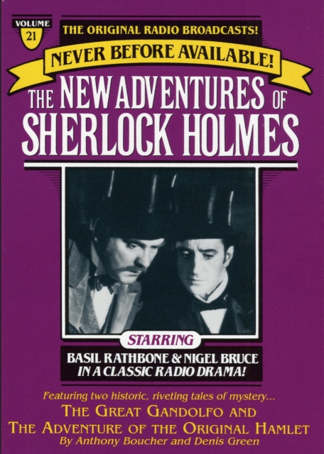 The Great Gondolofo and The Adventure of the Original Hamlet : The New Adventures of Sherlock Holmes, Episode #21, eAudiobook MP3 eaudioBook