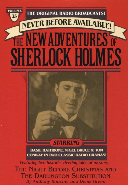 The Night Before Christmas and The Darlington Substitution : The New Adventures of Sherlock Holmes, Episode #25, eAudiobook MP3 eaudioBook