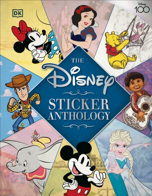 The Disney Sticker Anthology, Hardback Book