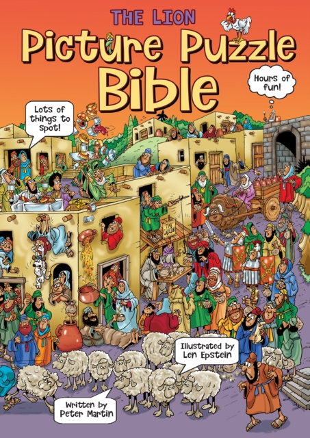 The Lion Picture Puzzle Bible, Hardback Book