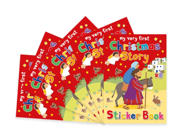 Christmas Story Sticker Book : Pack of 5, Paperback / softback Book