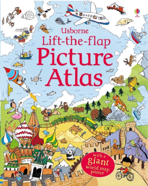 Lift-the-Flap Picture Atlas, Board book Book