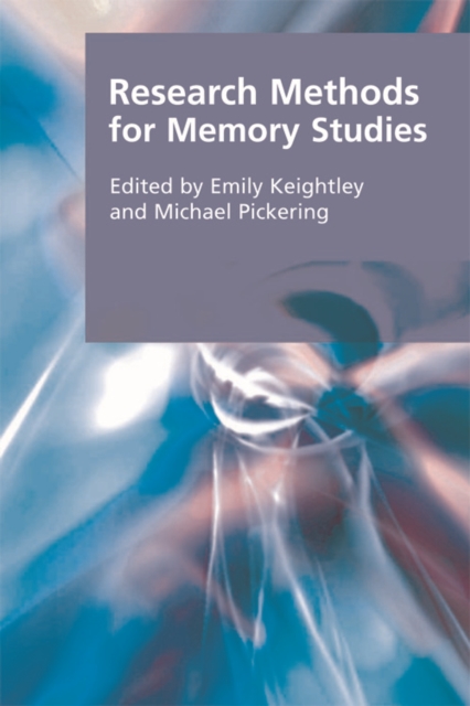 Research Methods for Memory Studies, Paperback / softback Book