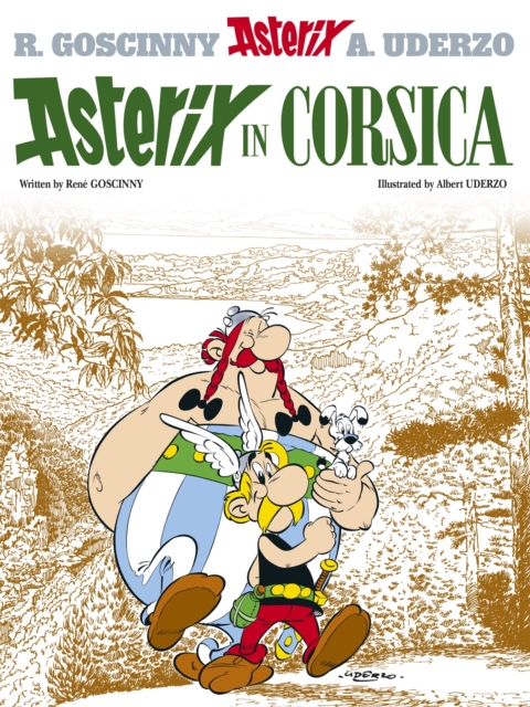 Asterix: Asterix in Corsica : Album 20, Hardback Book