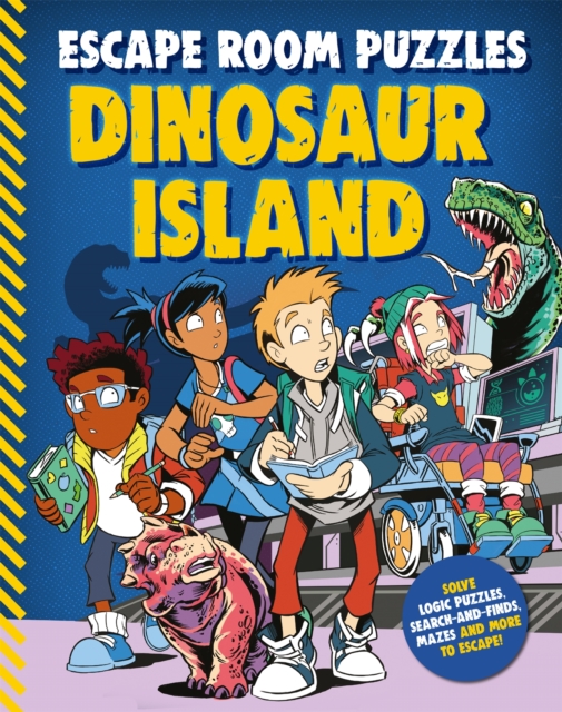 Escape Room Puzzles: Dinosaur Island, Paperback / softback Book