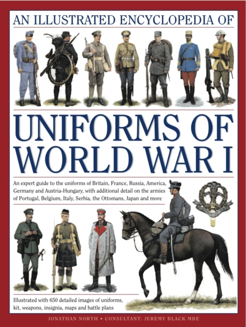Illustrated Encyclopedia of Uniforms of World War I, Hardback Book