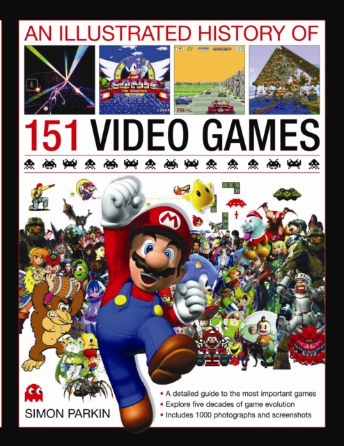 Illustrated History of 151 Videogames, Hardback Book