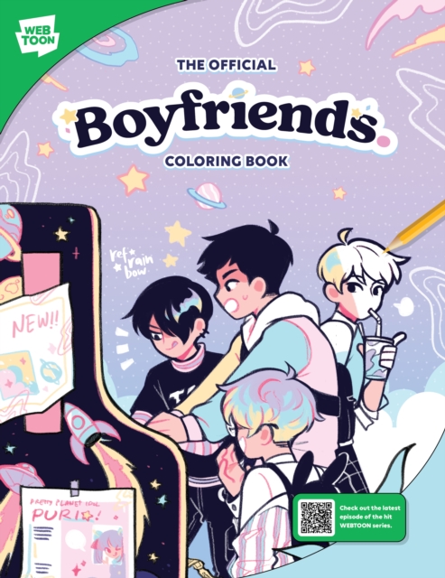 The Official Boyfriends. Coloring Book : 46 original illustrations to color and enjoy, Paperback / softback Book