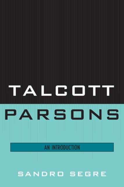 Talcott Parsons : An Introduction, EPUB eBook