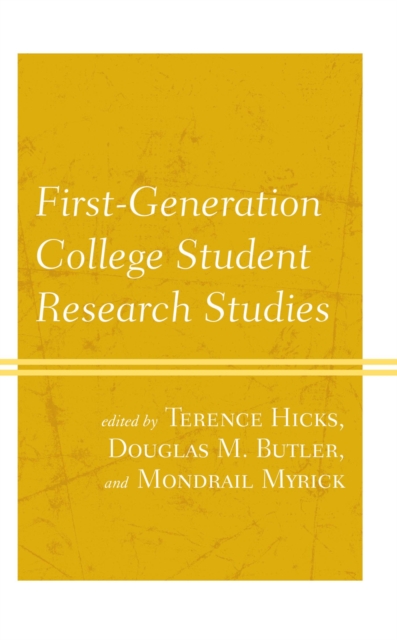 First-Generation College Student Research Studies, EPUB eBook