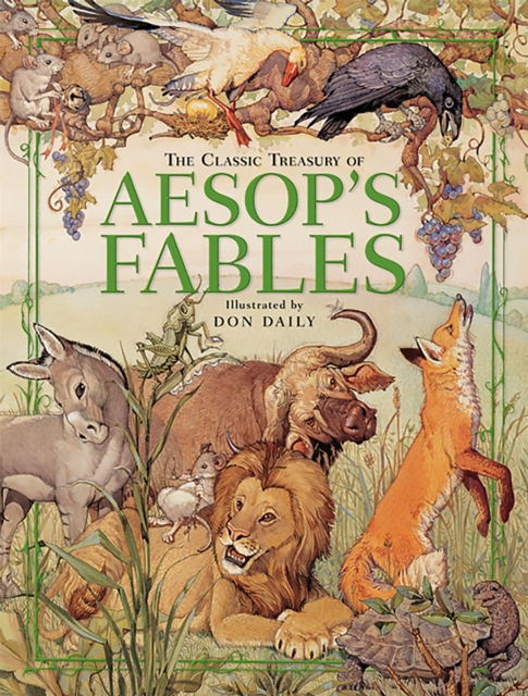 The Classic Treasury Of Aesop's Fables, Hardback Book