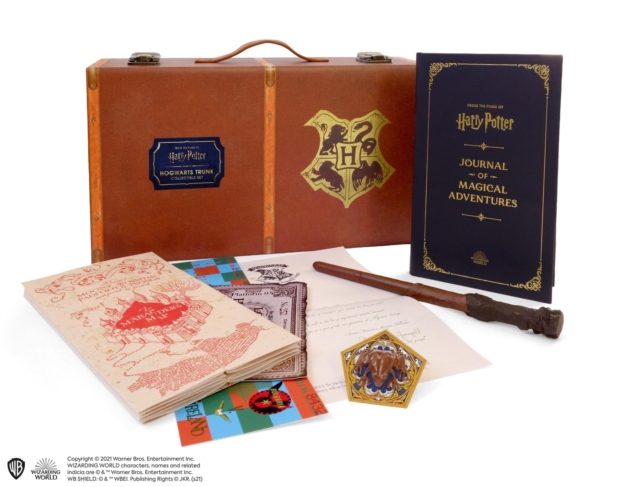 Harry Potter: Hogwarts Trunk Collectible Set, Multiple-component retail product Book