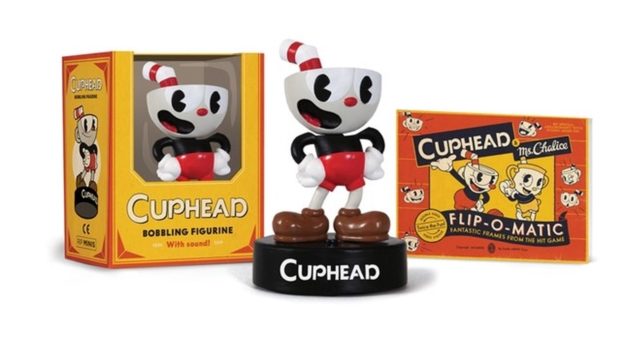 Cuphead Bobbling Figurine : With sound!, Multiple-component retail product Book