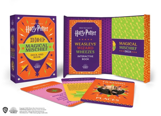 Harry Potter Weasley & Weasley Magical Mischief Deck and Book, Multiple-component retail product Book