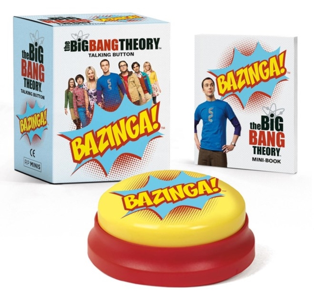 The Big Bang Theory Talking Button : Bazinga!, Multiple-component retail product Book