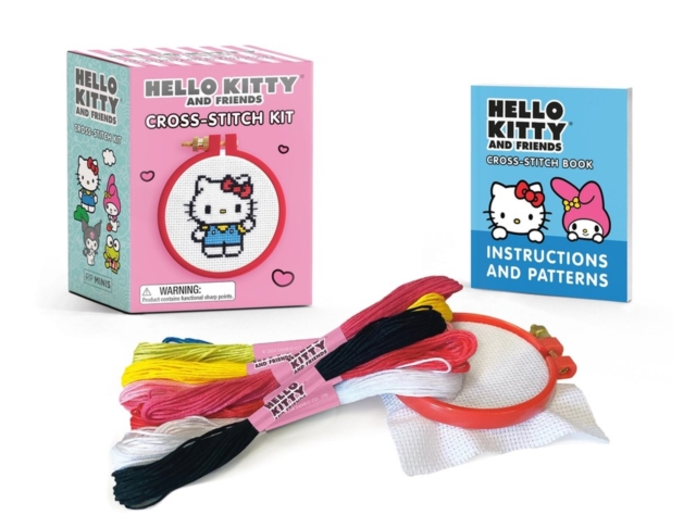 Hello Kitty and Friends Cross-Stitch Kit, Multiple-component retail product Book