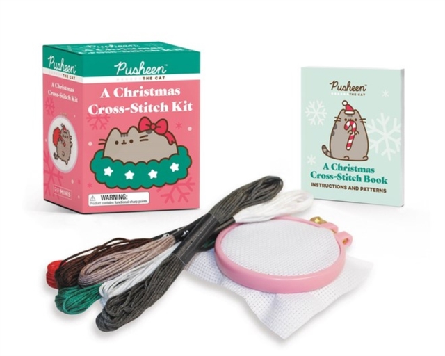 Pusheen: A Christmas Cross-Stitch Kit, Multiple-component retail product Book