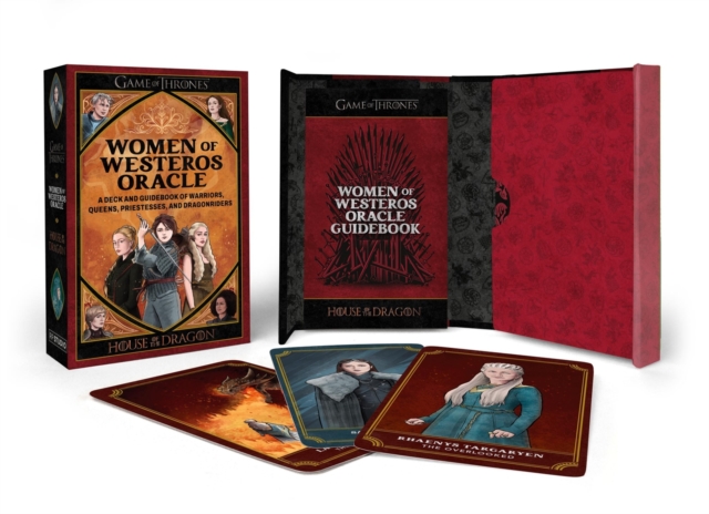 Game of Thrones & House of the Dragon: Women of Westeros Oracle : A Deck and Guidebook of Warriors, Queens, Priestesses, and Dragonriders, Multiple-component retail product Book