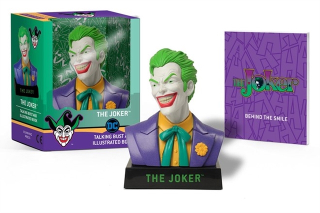 The Joker Talking Bust and Illustrated Book, Multiple-component retail product Book