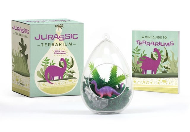 Jurassic Terrarium : With tiny dinosaur!, Multiple-component retail product Book