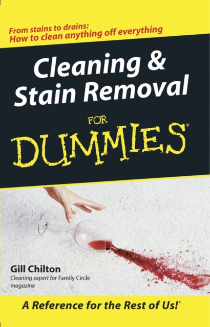 Cleaning and Stain Removal for Dummies, Paperback / softback Book