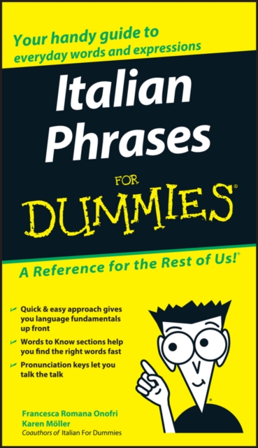 Italian Phrases For Dummies, Paperback / softback Book