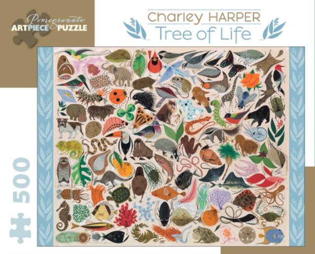 Charley Harper Tree of Life 500-Piece Jigsaw Puzzle, Other merchandise Book