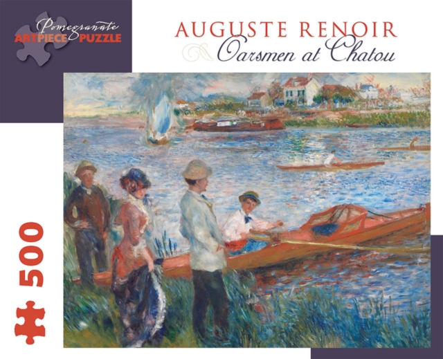 Oarsmen at Chatou Auguste Renoir 500-Piece Jigsaw Puzzle, Other merchandise Book