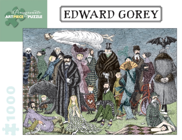 Edward Gorey 1000-Piece Jigsaw Puzzle, Other merchandise Book
