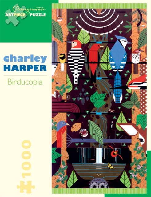 Charley Harper Birducopia 1000-Piece Jigsaw Puzzle, Other merchandise Book