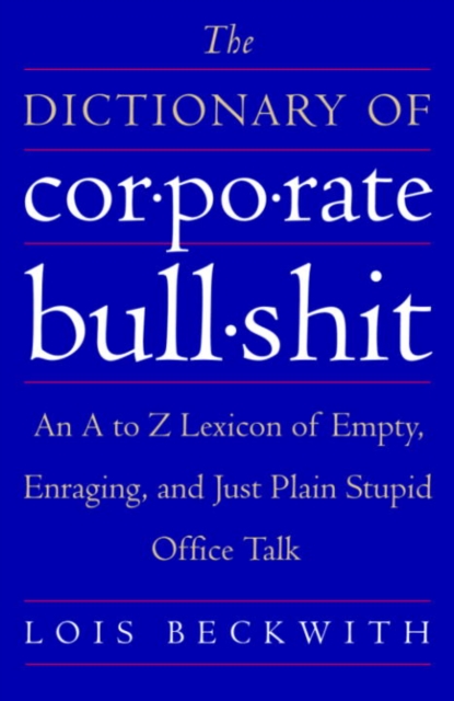 Dictionary of Corporate Bullshit, EPUB eBook