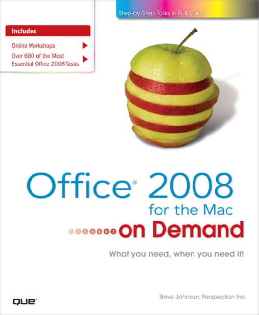 Office 2008 for the Mac on Demand, EPUB eBook